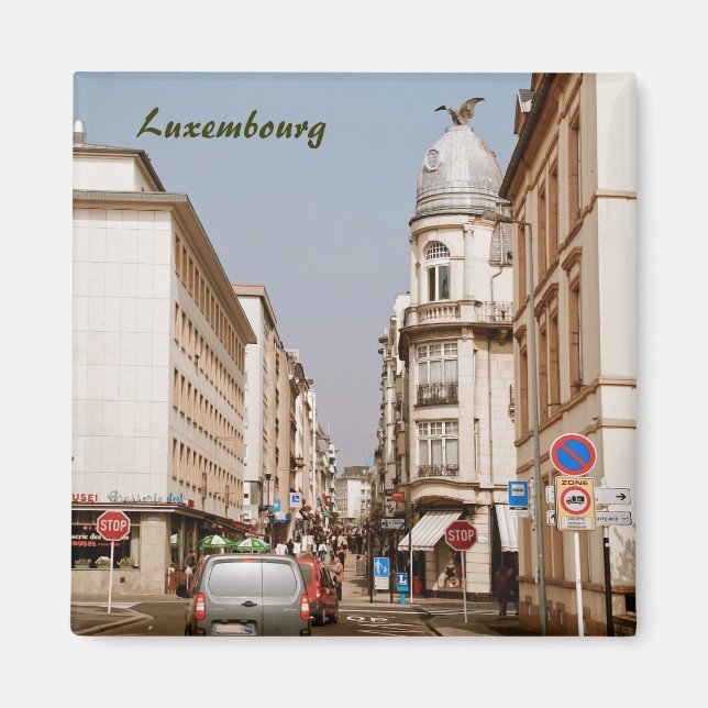 Luxembourg Magnet (Front)