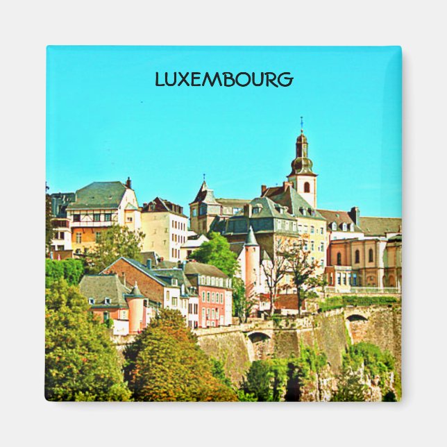 LUXEMBOURG MAGNET (Front)