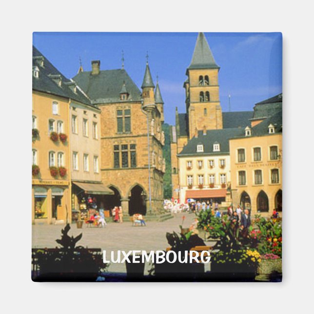 LUXEMBOURG MAGNET (Front)