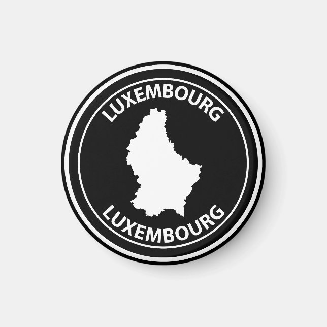 Luxembourg Magnet (Front)