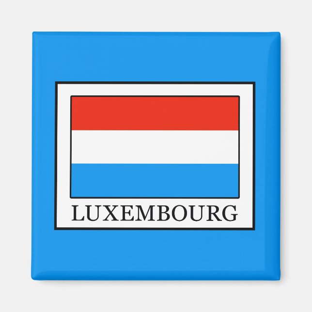Luxembourg Magnet (Front)