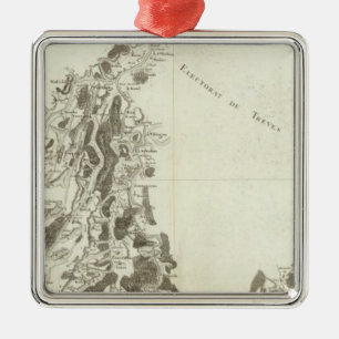 Luxembourg Metal Ornament