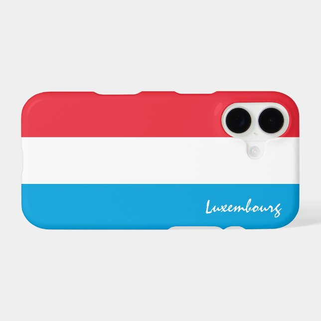 Luxembourg & Mode Drapeau, patriotes / sports (Verso (Horizontal))
