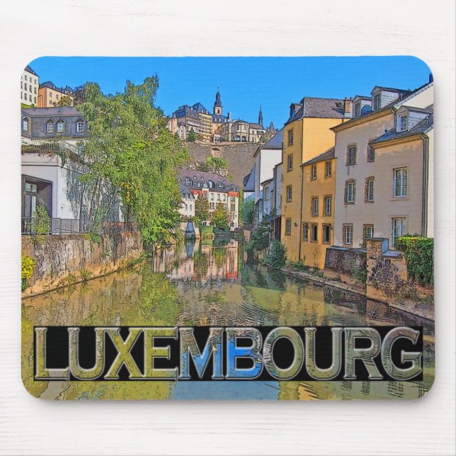 Luxembourg Mouse Pad (Front)