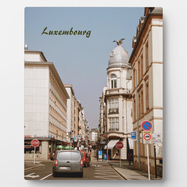 Luxembourg Plaque (Front)