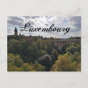 Luxembourg postcard