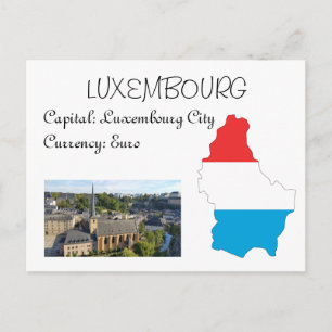Luxembourg Postcard