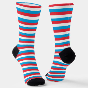 Luxembourg Socks, patriotic Flag fashion Socks
