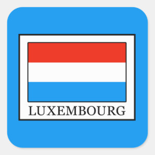 Luxembourg Square Sticker