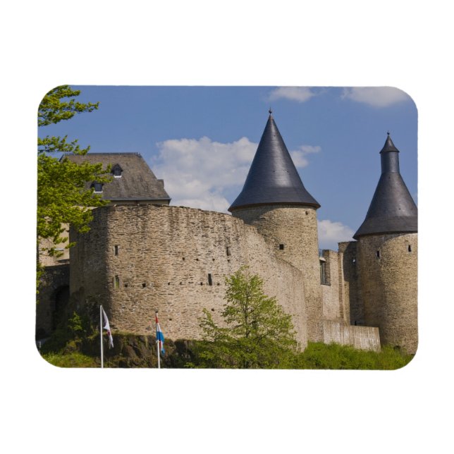 Luxembourg, Sure River Valley. Bourscheid, Magnet (Horizontal)