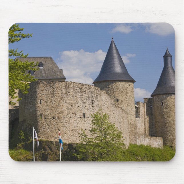 Luxembourg, Sure River Valley. Bourscheid, Mouse Pad (Front)