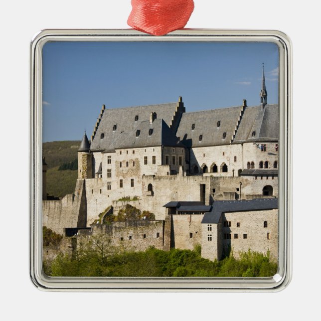Luxembourg, Vianden. Vianden Chateau (b. 15th Metal Ornament (Front)