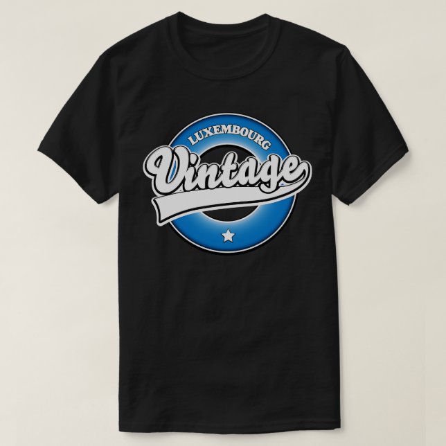 Luxembourg vintage T-Shirt (Design Front)