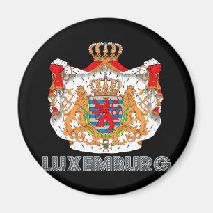 Luxembourger Emblem Magnet