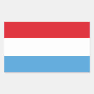 Luxemburg Flag Sticker