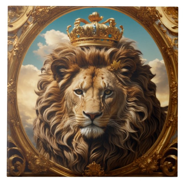 Luxery Baroque Ceramic Tile (Front)