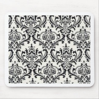 LUXERY BLACK AND WHITE 2 MOUSE PAD