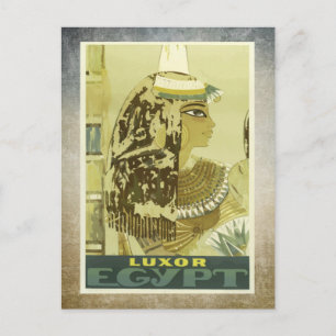 Luxor Egypt Vintage travel Postcard