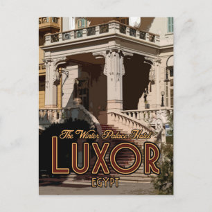 Luxor Winter Palace postcard