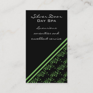 Luxueux Carte de visite Glam, Mint Green