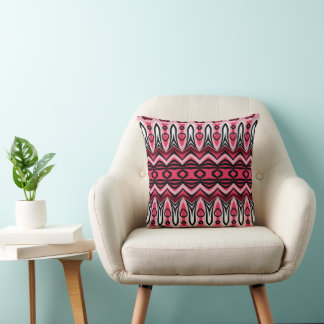 Luxurious and Elegant African Throw Pillow