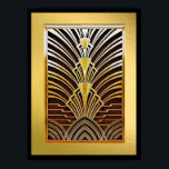 Luxurious Art Deco Poster<br><div class="desc">If you choose to download, Your local Walgreen store makes board posters of your download into different sizes and in various textures at a very good price. Sometimes with a discount. A tip from my US friend. For UK see "Digital Printing" online. I have used this design on a clock...</div>