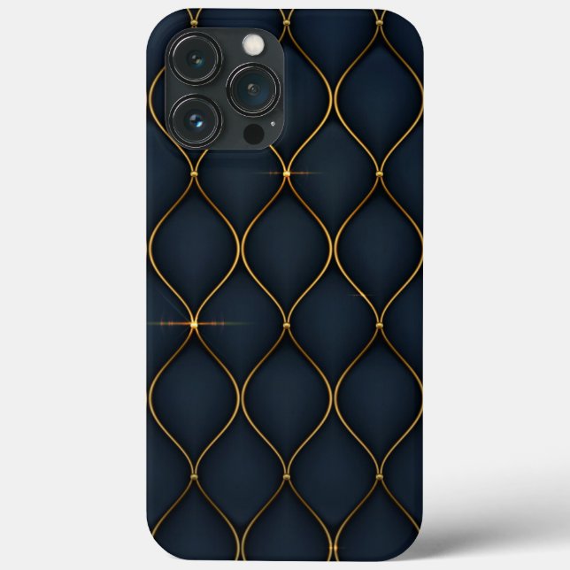 luxurious background -golden shapes    Case-Mate i iPhone Case (Back)