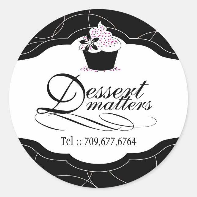 Luxurious Bakery Labels | Stickers (Front)