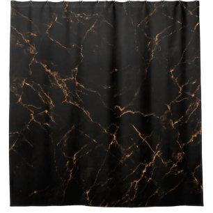 Luxurious Black Marble: Elegant Texture