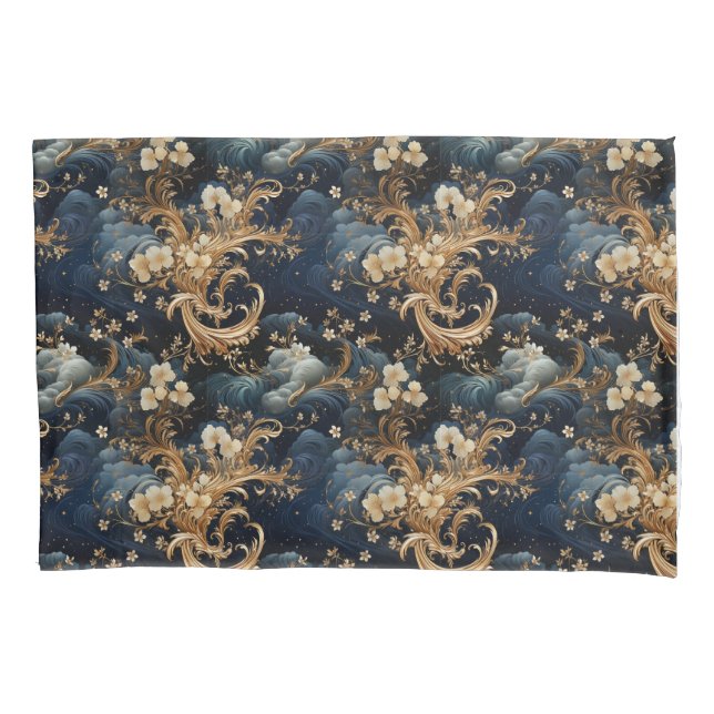 Luxurious Blooms Pillowcase (Front)