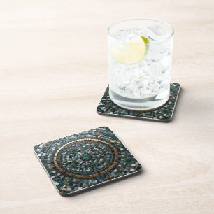 Luxurious Circular Mosaic Wall Macro Coaster