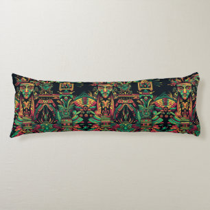 Luxurious Cyan "Ancestral Paradigm" Comfort Body P Pillow
