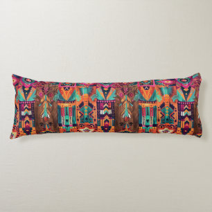 Luxurious Cyan "Legacy of the Sun Empire" Comfort Body Pillow