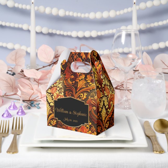 Luxurious, Elaborate Vintage  Favor Box (Wedding)
