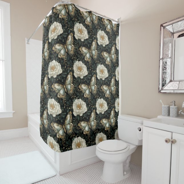 Luxurious Floral & Butterfly Seamless Pattern (In Situ)