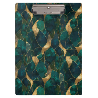 Luxurious Geometric Abstract Clipboard
