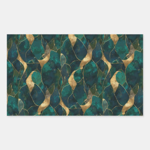Luxurious Geometric Abstract Sticker