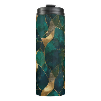 Luxurious Geometric Abstract Thermal Tumbler