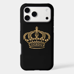 Luxurious Gold Crown Black