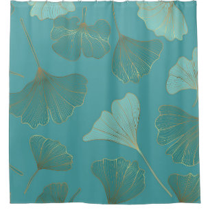Luxurious gold Ginkgo, vintage wallpaper.
