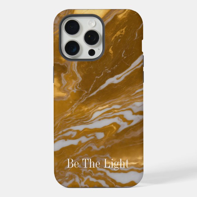 Luxurious Gold Marble iPhone/iPad Case (Back)