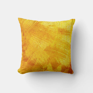 Luxurious golden texture, abstract background. throw pillow