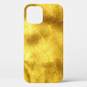Luxurious Golden Texture Design iPhone 12 Case