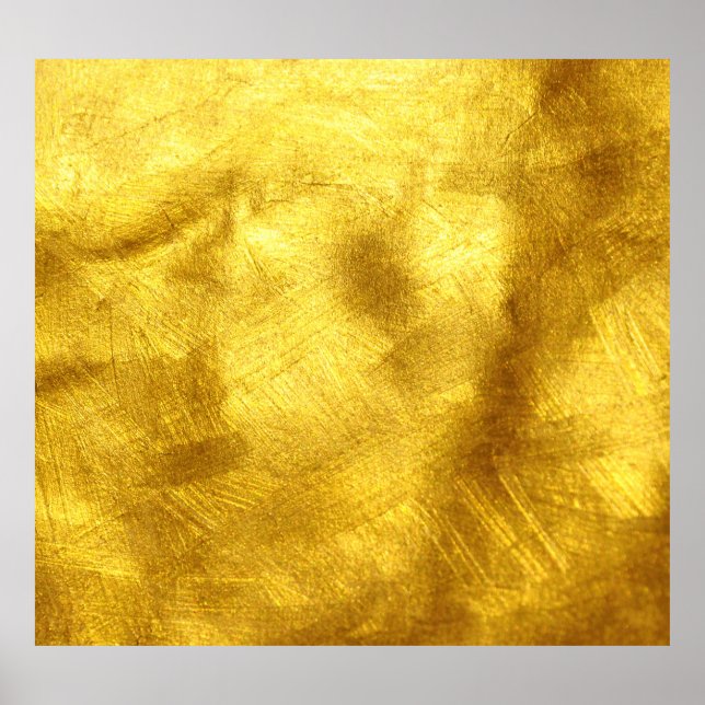 Luxurious Golden Texture Design Poster (Front)
