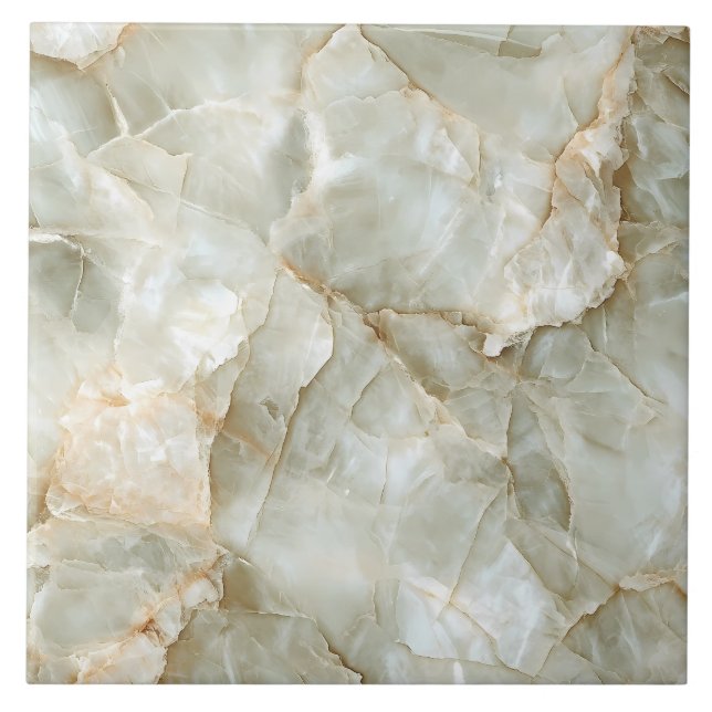 Luxurious Grey Brown Gemstone Modern Elegant Tile (Front)