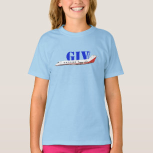 Luxurious Gulfstream IV Private Jet T-Shirt