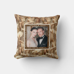 Luxurious Ivory Calla Lilies Themed Traditional  Throw Pillow
