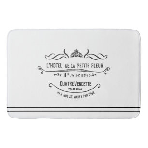 Luxurious L’ hotel De La Petite Fleur Bath Mat