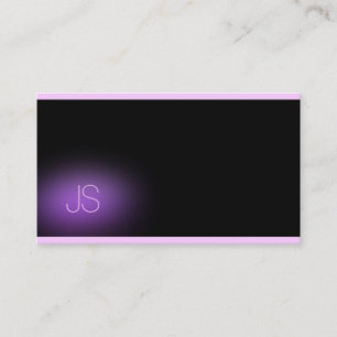 Luxurious Modern Professional Elegant Monogram Business Card