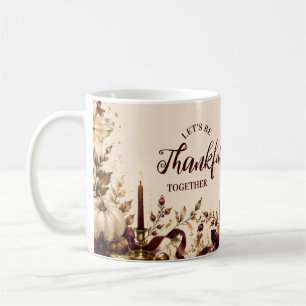 Luxurious Opulent Thanksgiving Soirée Coffee Mug